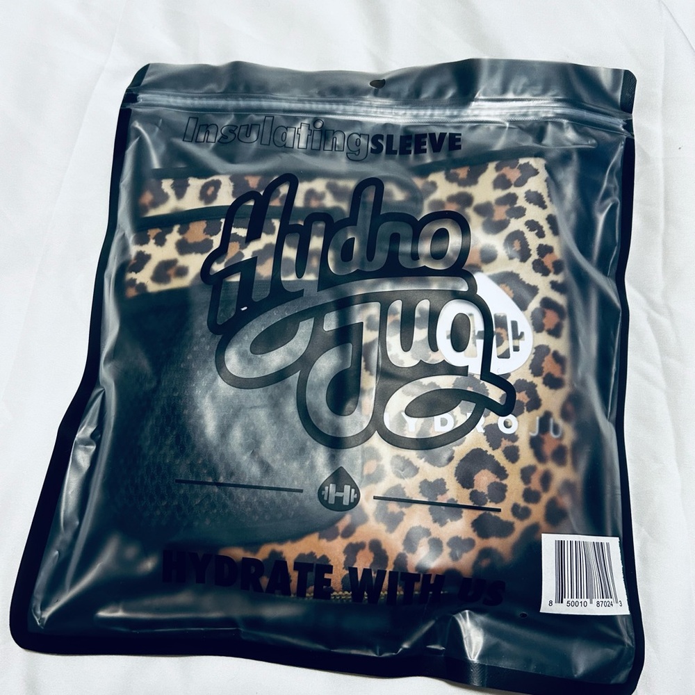 Leopard hydrojug cover